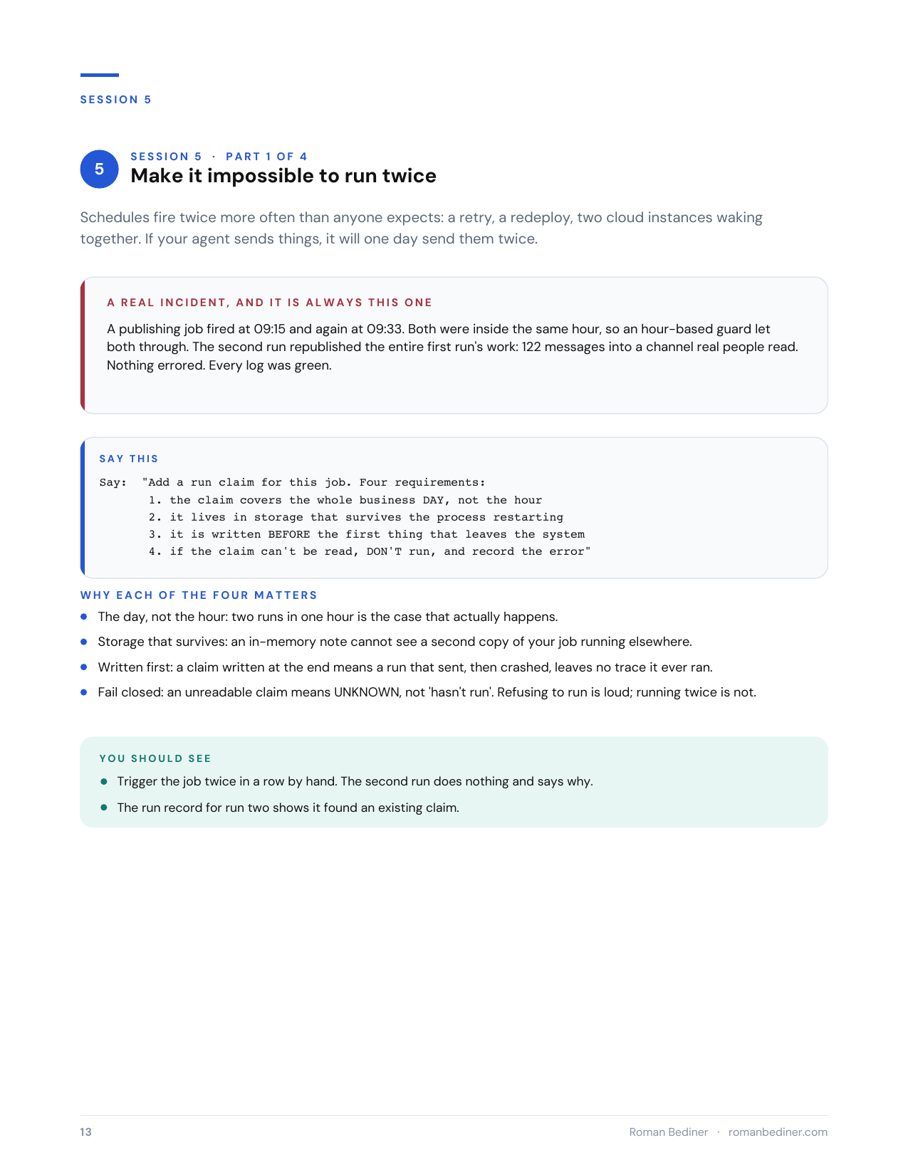 Duplicate suppression preview